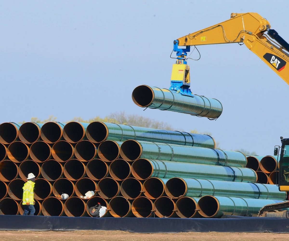 Pipeline Material Storage